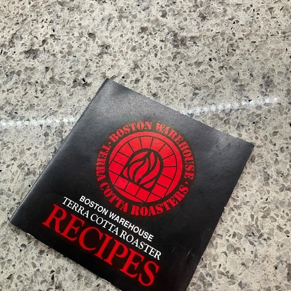 VINTAGE BOSTON WAREHOUSE TERRA COTTA DOUBLE HANDLE DUTCH OVEN BAKING DISH W/LID - Picture 8 of 10